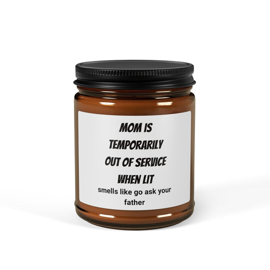 Mom out of service candle